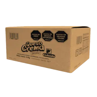 Queso Crema X 4 kg