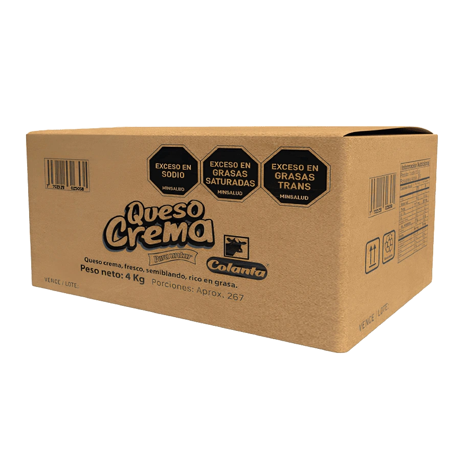 Queso Crema X 4 kg